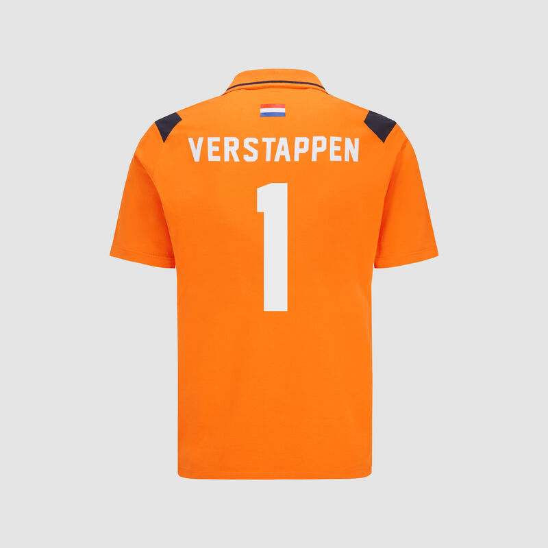 RBR FW MENS VERSTAPPEN POLO - orange